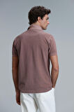 Lufian Erkek Vernon Smart Polo T-Shirt 111040163 Tarçın