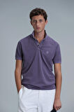 Lufian Erkek Vernon Smart Polo T-Shirt 111040163 Mor