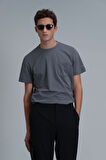 Felıx Modern Grafik T- Shirt Gri