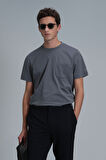 Felıx Modern Grafik T- Shirt Gri