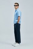 Bert Erkek Basic Gömlek Comfort Fit Mavi