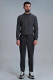 Lumer Spor Erkek Chino Pantolon Slim Fit Antrasit