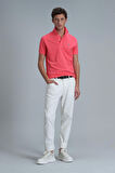 Lufian Erkek Laon Smart Polo T-Shirt 111040164 Şeker Pembe