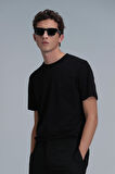 Pablo Modern Grafik T- Shirt Siyah