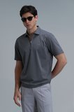 Robert Smart Erkek Polo Tişört Gri
