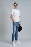 Mark Smart Jean Erkek Pantolon Slim Fit Mavi