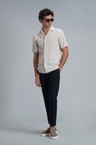 Femer Erkek Basic Gömlek Regular Fit Bej