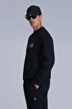 Lufian Luther Erkek Sweatshirt Lacivert