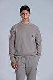 Lufian Erkek Grant Sweatshirt 112030154 Vizon