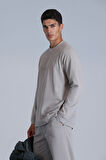 Lınes Erkek Sweatshirt Taş