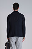 Lufian Erkek Dor Spor Slim Fit Blazer Ceket 112140204 Lacivert