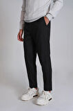 Lufian Glen Spor Erkek Chino Pantolon Slim Fit Siyah