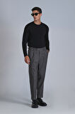 Stell Spor Erkek Chino Pantolon Slim Fit Gri