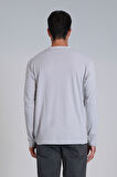 Lufian Erkek Patrıce Uzun Kol T-Shirt 112020041 Taş