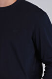 Lufian Erkek Patrıce Uzun Kol T-Shirt 112020041 Lacivert