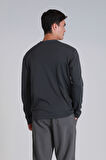 Lufian Erkek Patrıce Uzun Kol T-Shirt 112020041 Haki