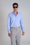 Danıel Erkek Basic Gömlek Slim Fit Mavi