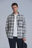 Hard Erkek Basic Gömlek Slim Fit Lacivert