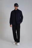 Lara Erkek Basic Gömlek Slim Fit Lacivert