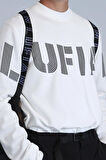 Lufian Todillo Erkek Sweatshirt Kırık Beyaz