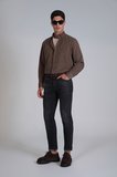 Water Erkek Basic Gömlek Slim Fit Kum
