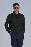 Water Erkek Basic Gömlek Slim Fit Yeşil