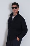 Barena Erkek Basic Gömlek Slim Fit Lacivert
