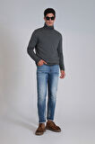 Axel Smart Jean Erkek Pantolon Slim Fit Mavi