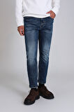 Bert Smart Jean Erkek Pantolon Slim Fit Mavi