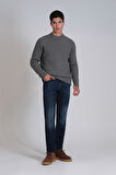 Derek Smart Jean Erkek Pantolon Slim Fit Mavi