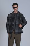 Broken Erkek Basic Gömlek Slim Fit Siyah
