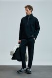 Art Erkek Sweatshirt Siyah