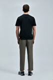 Lufian Erkek Fusıon Modern Grafik T-Shirt 111020250 Siyah