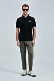 Lufian Erkek Echo Smart Polo T-Shirt 111040211 Siyah