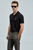 Lufian Erkek Laon Smart Polo T-Shirt 111040206 Siyah