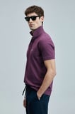 LUFIAN Erkek Laon Smart Polo T-Shirt 111040206 Bordo