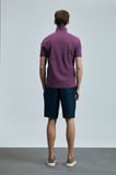 LUFIAN Erkek Laon Smart Polo T-Shirt 111040206 Bordo