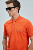 LUFIAN Erkek Laon Smart Polo T-Shirt 111040206 Turuncu