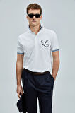 Lufian Erkek Everes Smart Polo T-Shirt 111040216 Beyaz