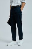 Plus Smart Erkek Chino Pantolon Slim Fit Lacivert