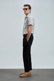 Albert Smart Erkek Chino Pantolon Comfort Pileli Siyah