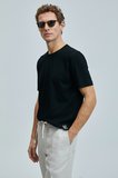 Junya Erkek Basic Tişört Siyah