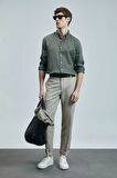 Bert Smart Erkek Chino Pantolon Slim Fit Bej