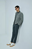 Lufian Alex Smart Erkek Chino Pantolon Slim Fit Yeşil
