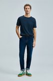 Junya Erkek Basic Tişört Lacivert