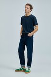 Junya Erkek Basic Tişört Lacivert