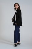 Lıly Kadın Denim Mom Fıt- Yüksek Bel Mavi