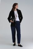 Lıly Kadın Denim Mom Fıt- Yüksek Bel Mavi