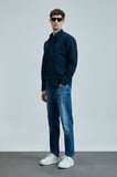 Orlando Smart Jean Erkek Pantolon Slim Fit Mavi