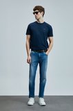 Orlando Smart Jean Erkek Pantolon Slim Fit Mavi